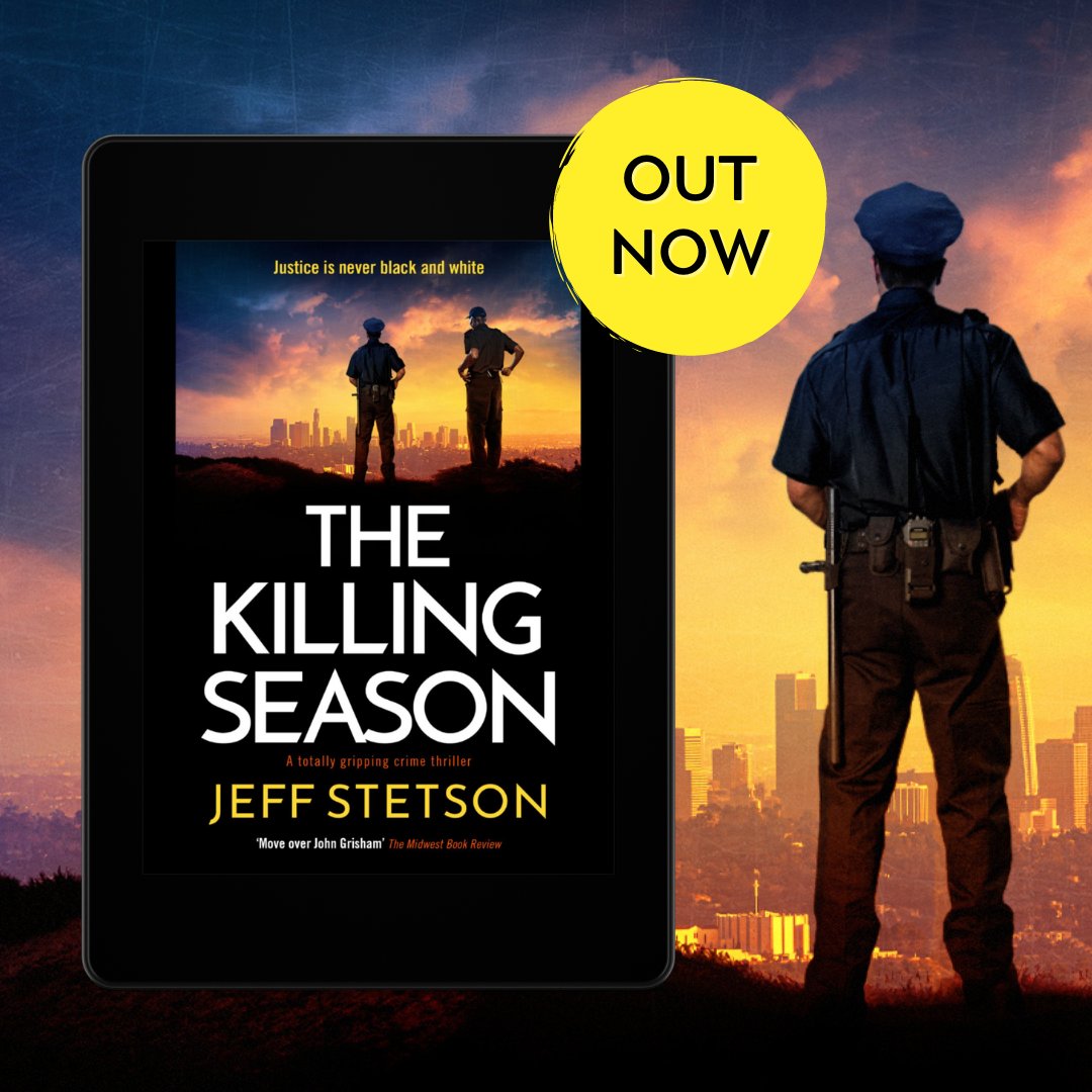 Justice is never black and white... We are delighted to announce that it's publication day for @JeffStetson 's The Killing Season: A totally gripping crime thriller!! Buy it now: geni.us/481-rd-two-am
