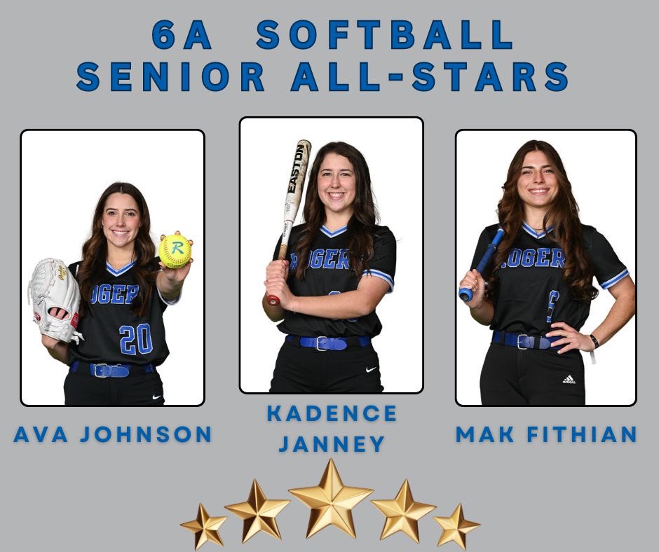 Rogers Lady Mountie Softball (@rhs_ladysb) on Twitter photo Congrats to our 6A Softball Award Winners! 🥎
<a href="/AvaJohnson2412/">Ava Johnson</a> <a href="/JanneyKadence/">Kadence “KJ” Janney</a> <a href="/FithianMakenzie/">Makenzie Fithian 2024</a> <a href="/rhs_21/">RHS-Athletics</a> Congrats to our 6A Softball Award Winners! 🥎
<a href="/AvaJohnson2412/">Ava Johnson</a> <a href="/JanneyKadence/">Kadence “KJ” Janney</a> <a href="/FithianMakenzie/">Makenzie Fithian 2024</a> <a href="/rhs_21/">RHS-Athletics</a>