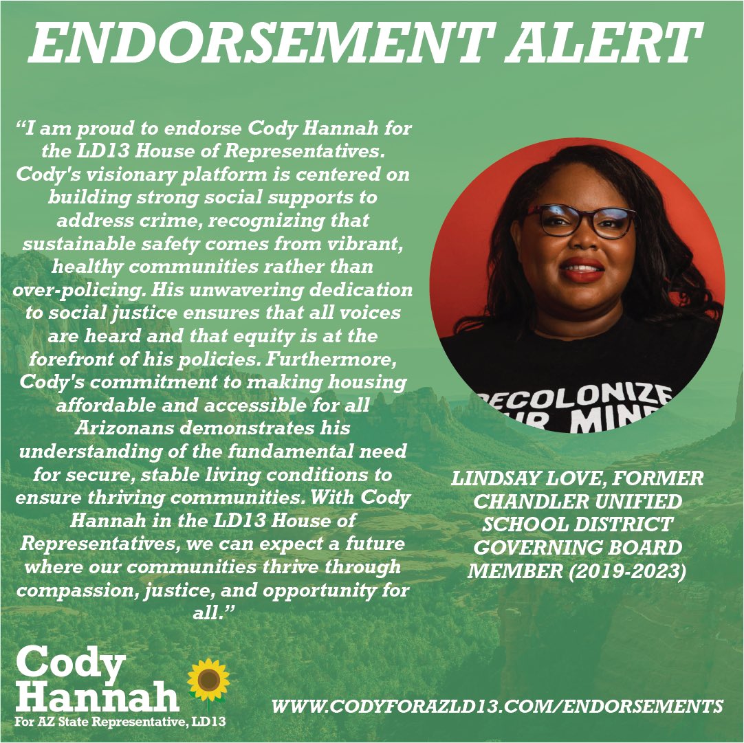 Our campaign has received the endorsement of former CUSD Board Member, Lindsay Love! @Luv2Disrupt During her tenure on the CUSD Board, Lindsay was a staunch advocate for social justice and equity in education, and I am SO proud to call her both a dear friend and a supporter!