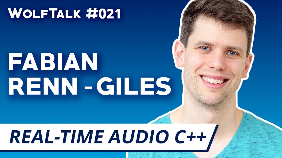 One of the most famous #programmers in the #audio #dev space is <a href="/hogliux/">hogliux</a> . He's known in the community as a real-time audio #cpp expert, having worked (among others) as the lead developer of the JUCE C++ framework.

🎧 Listen to the podcast here: thewolfsound.com/talk021/