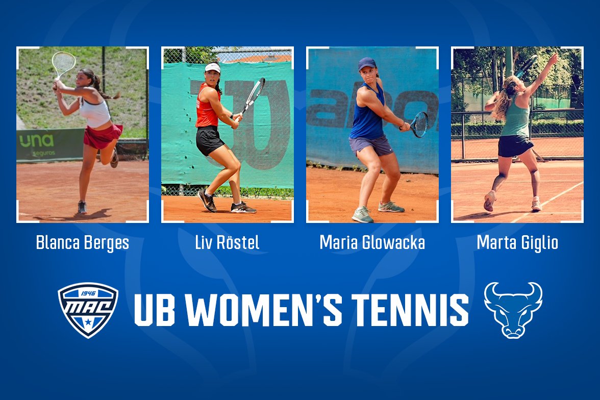 Women’s Tennis Adds Four to Roster

🔗ubbulls.com/news/2024/5/21…

#UBhornsUP | #StrongerTogether