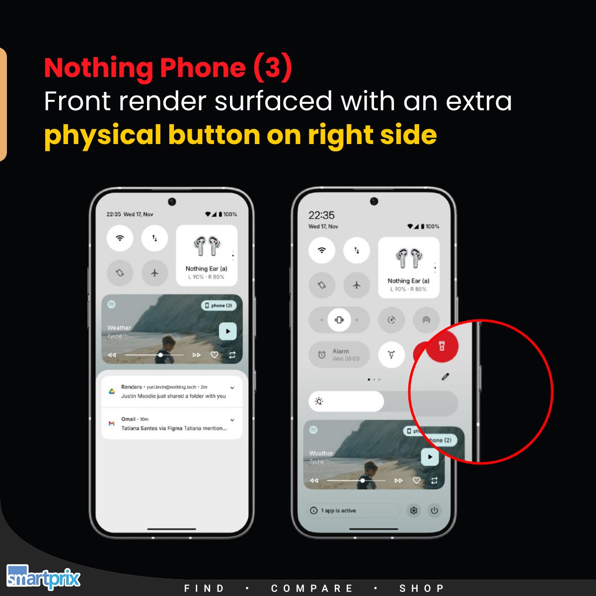 Is this additional physical button on the Nothing Phone (3) a camera shutter button? #Nothing #NothingPhone3 #Phone3