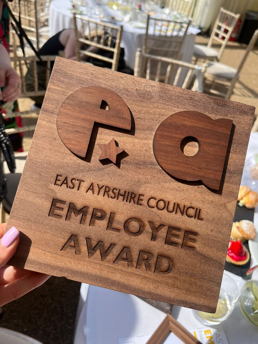 SL33EAC's tweet photo. On Friday, the Skills & Learning Young Team attended East Ayrshire Council’s 2024 Employee Awards ! Then won the Chief Executive’s Award of 2024 🤩 https://t.co/07J8BWWmfx