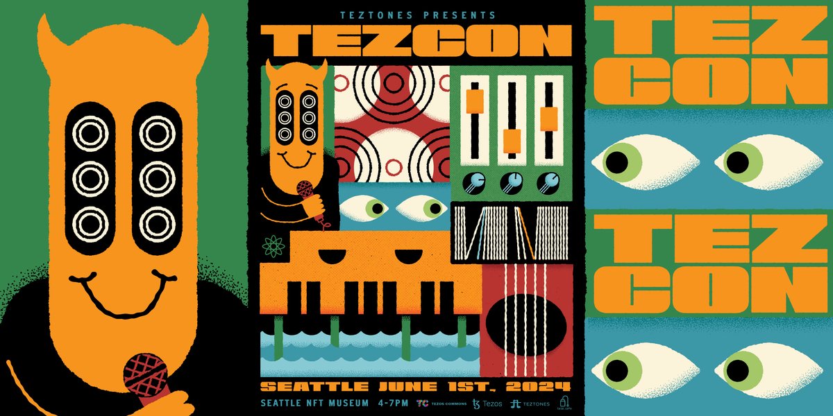 #Tezcon is coming up fast! Make sure you get on the waitlist. We will get ya in there... Seattle - LFG PNW!

RT appreesh @Tez_Town <a href="/dns/">DNS.xyz, the creator platform.</a> <a href="/Doodlegenics/">Doodle</a> <a href="/TezTones/">TezTones 🎵🎶</a> <a href="/shillypreston/">ShillyPreston.tez de la créme 💙💛 🍉</a> <a href="/UMBCREW/">1wheelWilly | Wx8BK Host 👈🤰📦🦍</a> @ZironiVioletta <a href="/ROBNESSOFFICIAL/">ROBNESS.IO🇺🇸</a> <a href="/soundxyz_/">sound.xyz (🎧,🎧)</a>