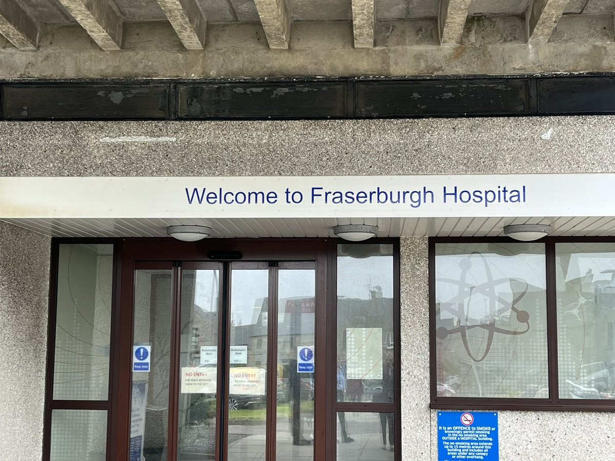 First Fraserburgh PND (progressive neuro disorders) clinic for me today. By the end of the first patient I had decided it was definitely worthwhile for me to travel rather than them. Saved several patients a 2 hour return trip. @SOARS_WGH @NHSGrampian #MS