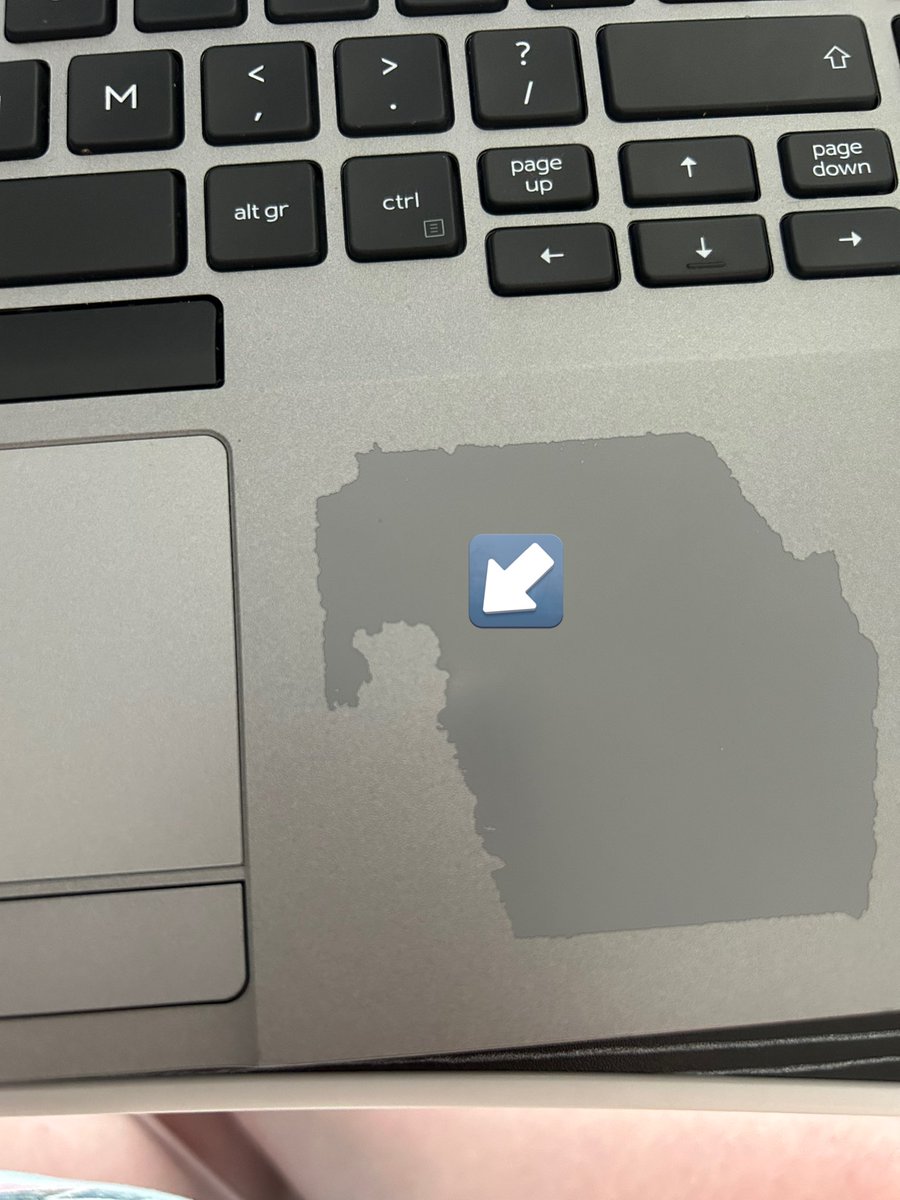 Abbii2sure's tweet photo. Does anyone else think this looks like @anne_hegerty from @ITVChase? I think about her everyday when I work, because of this portrait on my laptop. https://t.co/nMsZRZZBHf