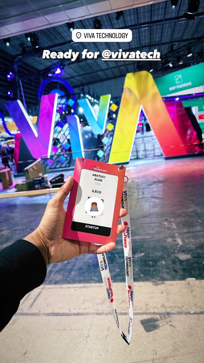 ⏳ 𝗝-𝟭 #VivaTech  #Startup