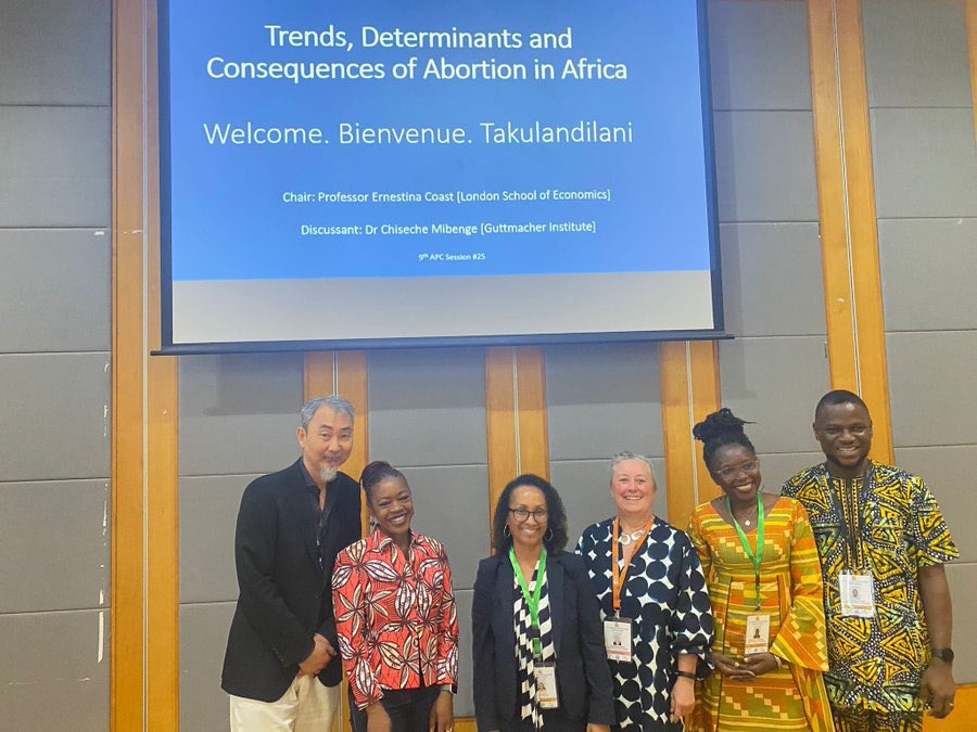 We are excited to have been part of this insightful panel on trends, determinants and consequences of #Abortion in Africa at the 9th African Population Conference by <a href="/UAPS_UEPA/">UAPS/UEPA</a> #APC2024