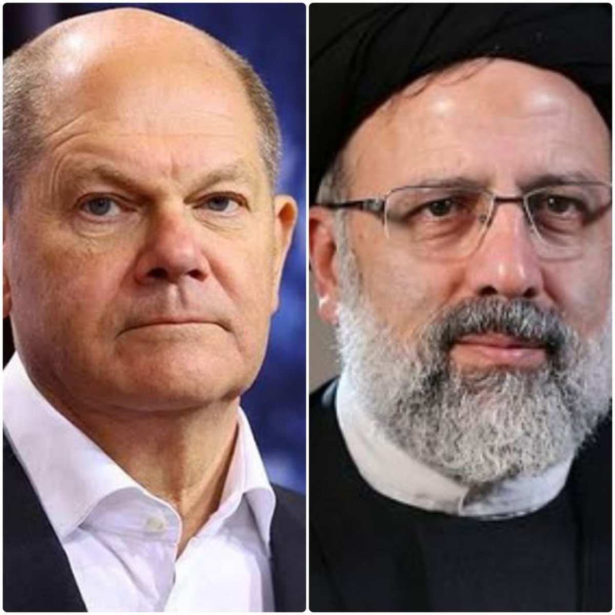 Herr Olaf Scholz, der deutsche Bundeskanzler!

Ihr Beileid zum Tod von #Raisi war ein Schlag ins Gesicht der iranischen Bevölkerung!

Sie haben eine Woche gebraucht, um sich zum Mord an Jina Mahsa Amini zu äußern. Am Jahrestag der Bewegung haben Sie in einem lahmen Tweet nur die