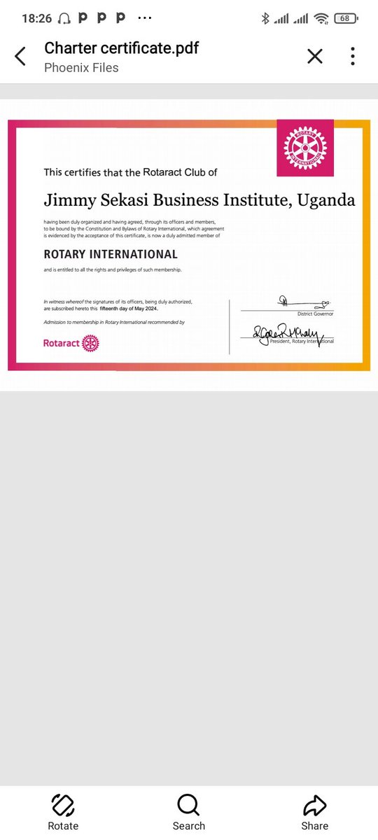 Rotary Club of Bunga D9214 tweet media