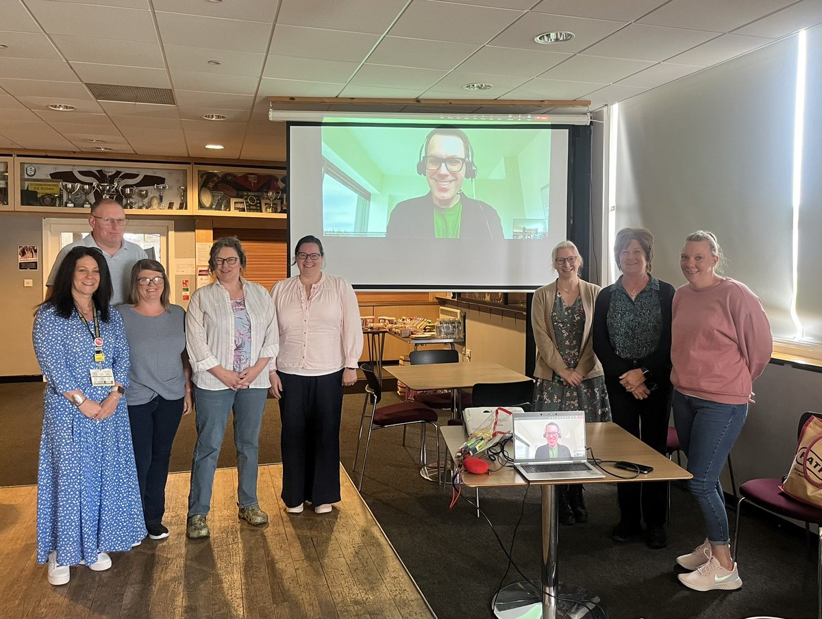 CherylLugton's tweet photo. Final day for Cohort 4 Chronic Oedema Ambassadors @NHSBorders. Learning from the best @Nurse_Everafter. Thanks to everyone who attended and to our industry partners for the ongoing support @LizstottG @StewartGilmour @AlysonMacG @essity 
#chronicoedema #makeeverycontactcount https://t.co/GEVEYevjG6