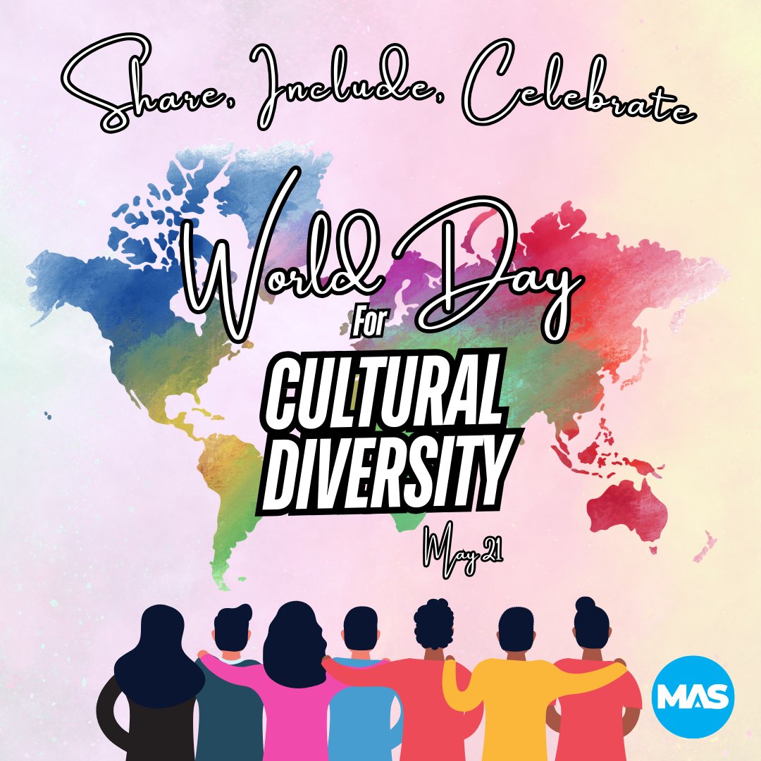 Happy World Day for Cultural Diversity from MAS Law! 

Celebrating all the amazing cultures that make our world vibrant and unique 😊

#WorldDayForCulturalDiversity #CelebrateDiversity #MASLaw #LawyersOnYourSide