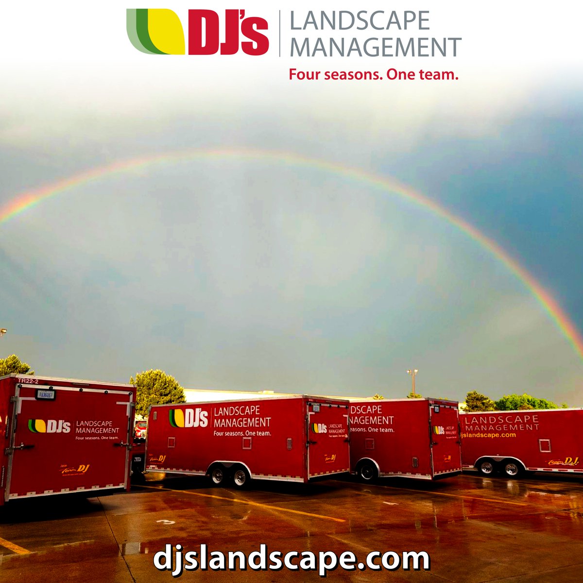 DJsLandscape's tweet image. Turns out  #TeamDJ at the end of the rainbow. Want to join us? djslandscape.com/careers

#michiganspring