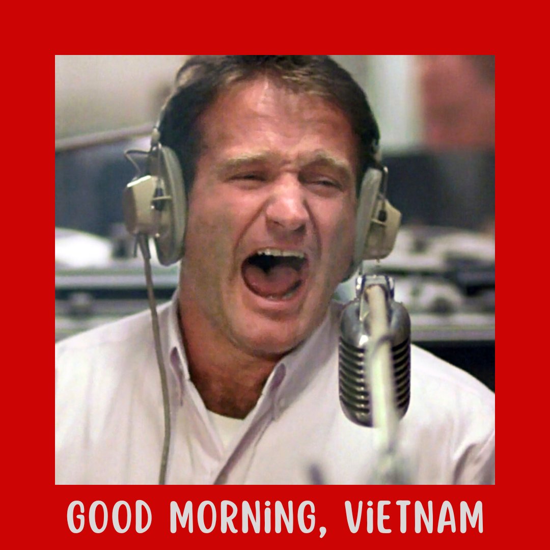 Good Morning, Vietnam (1987) is next on our list of military films of the '80s! 🪖 #80smovies #movies #goodmorningvietnam #memorialday #films