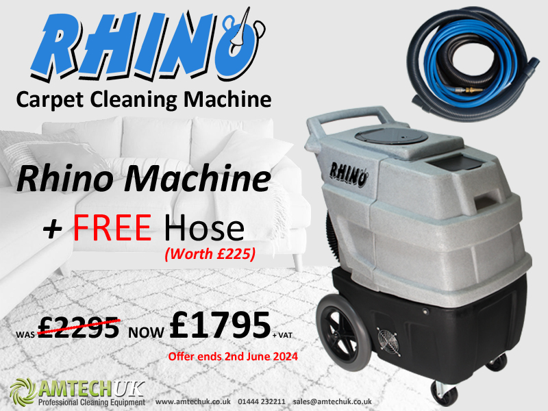 Amtech UK (@amtechu) on Twitter photo Save £500 on Rhino carpet cleaning machine + a free hose (worth £225). For a lmited time only. NOW only £1795 + vat.  amtechuk.co.uk/shop/rhino-car… Save £500 on Rhino carpet cleaning machine + a free hose (worth £225). For a lmited time only. NOW only £1795 + vat.  amtechuk.co.uk/shop/rhino-car…