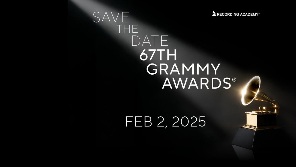 The 67th GRAMMYs edition will air on February 2, 2025. Predict Ariana’s nominations with ‘eternal sunshine’ down below 👇🏻
