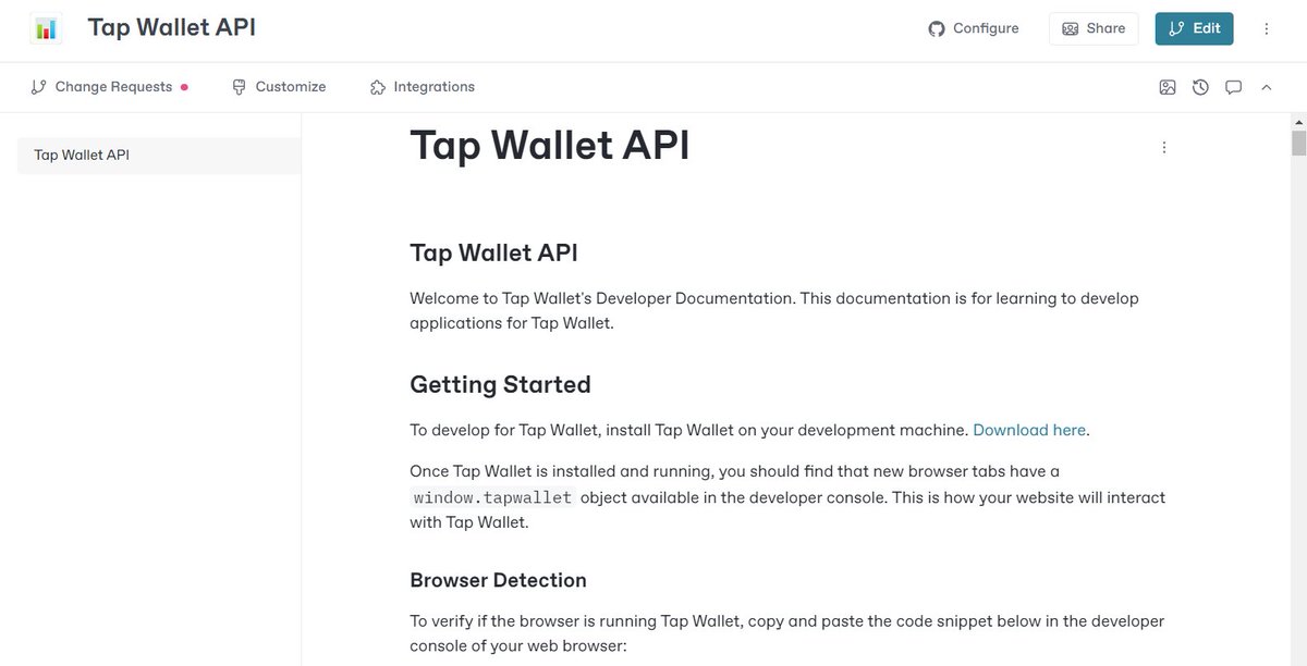 bitcoinunified's tweet photo. Exciting news for developers! 🚀 The #tapwallet now boasts its own API, empowering devs to build on its foundation. From UNATs indexing to beyond, possibilities abound! Our growing community fuels this progress. Stay tuned for the upcoming release of docs! 🌐💼 https://t.co/7xmW7tDJaF