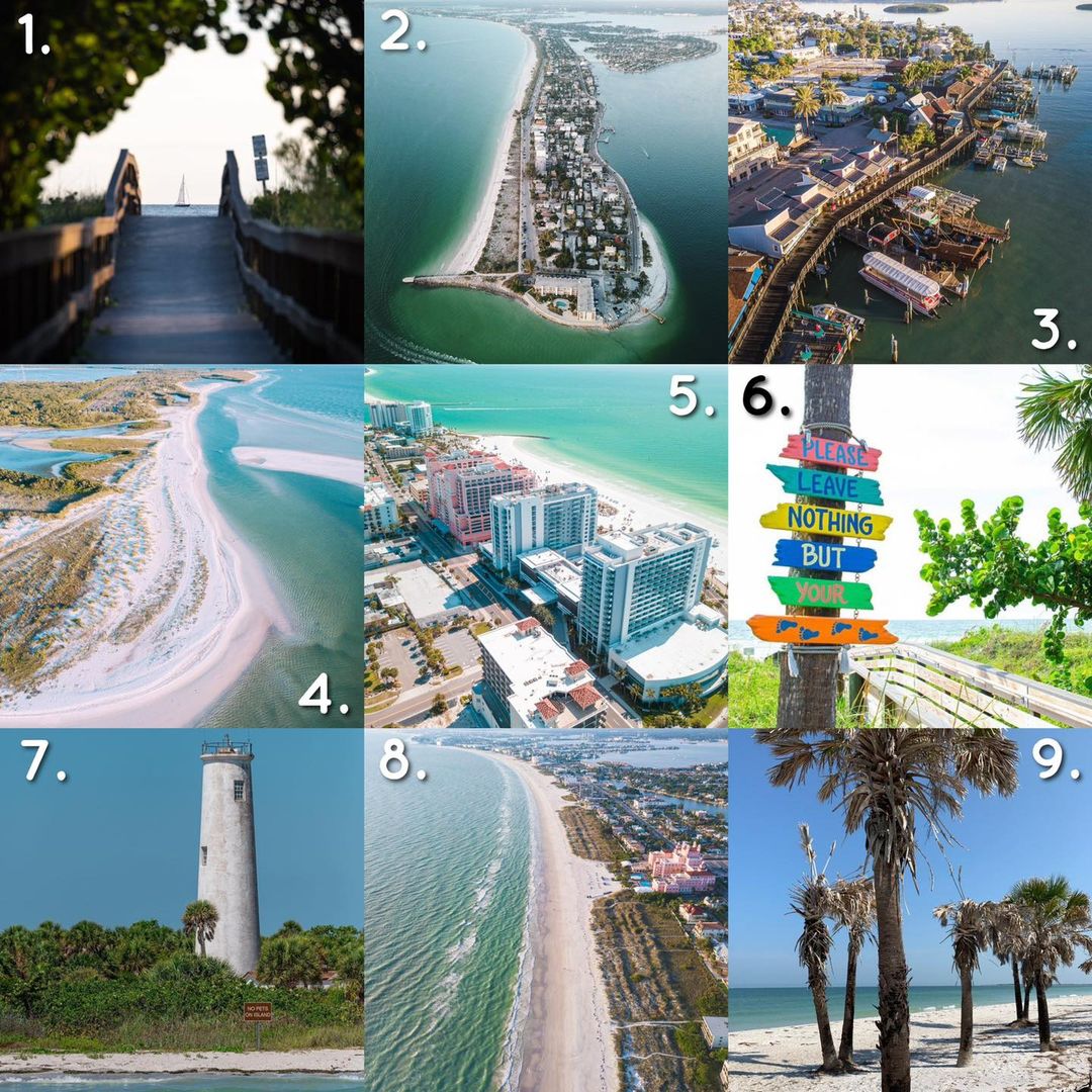 If you could only pick one of our award-winning gulf beaches to spend the rest of your days, which one would it be and why? ☀️🌴 1. Treasure Island 2. Pass-A-Grille 3. Mad Beach 4. Fort DeSoto 5. Clearwater Beach 6. IRB 7. Egmont Key 8. St. Pete Beach 9. Caladesi Island