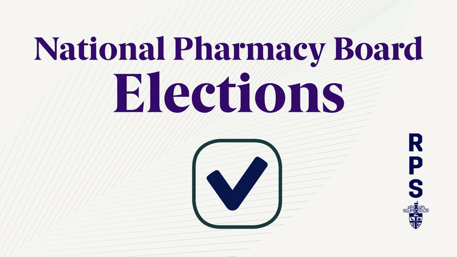 Find out the results of the three RPS national Pharmacy Board elections: bit.ly/3WLjUD1 #RPSElections