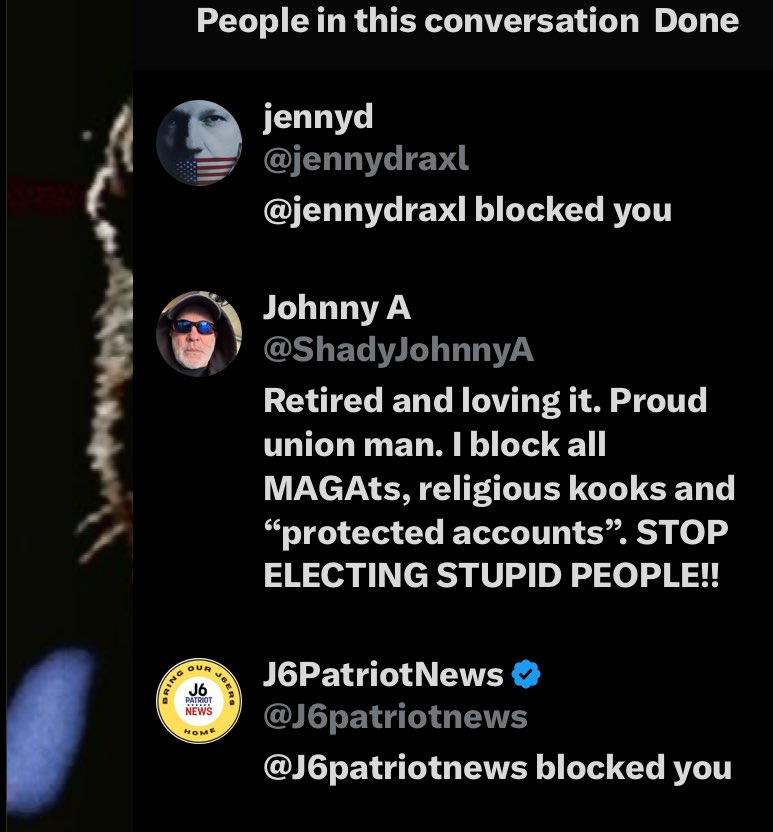 I’m on a roll. Two MAGAt assholes blocked me in one post!!🤣❄️🤣❄️