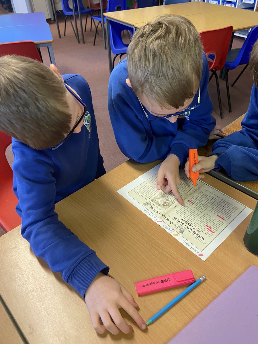 Fairytale newspaper reports for our writing lesson this week📝🧚🏼‍♀️🧌🐻🐺 @DycePrimary