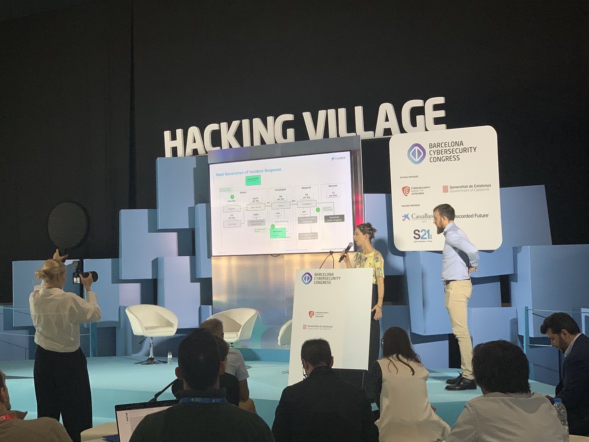 Adriana Freitas (@adrianafreitas) on Twitter photo Elevating Incident Response: Unleashing Advanced Analytics for the Next Generation
Romana Sachova and <a href="/DavidSafont/">David Safont Cervera</a> from @CaixaBank
At Barcelona Cybersecurity Congress <a href="/BcnCyberCon/">Barcelona Cybersecurity Congress</a> #BCC24 #HackingVillage
| #Cybersecurity |
Colocated with <a href="/IOTSWC/">IOT Solutions World Congress</a> <a href="/Fira_Barcelona/">Fira Barcelona</a> Elevating Incident Response: Unleashing Advanced Analytics for the Next Generation
Romana Sachova and <a href="/DavidSafont/">David Safont Cervera</a> from @CaixaBank
At Barcelona Cybersecurity Congress <a href="/BcnCyberCon/">Barcelona Cybersecurity Congress</a> #BCC24 #HackingVillage
| #Cybersecurity |
Colocated with <a href="/IOTSWC/">IOT Solutions World Congress</a> <a href="/Fira_Barcelona/">Fira Barcelona</a>