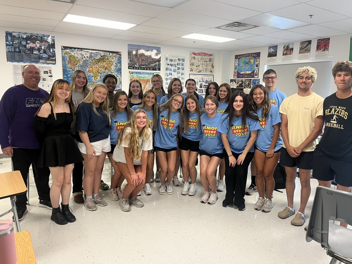 The last Advanced Leadership class at FZW. Good luck to all the seniors!!