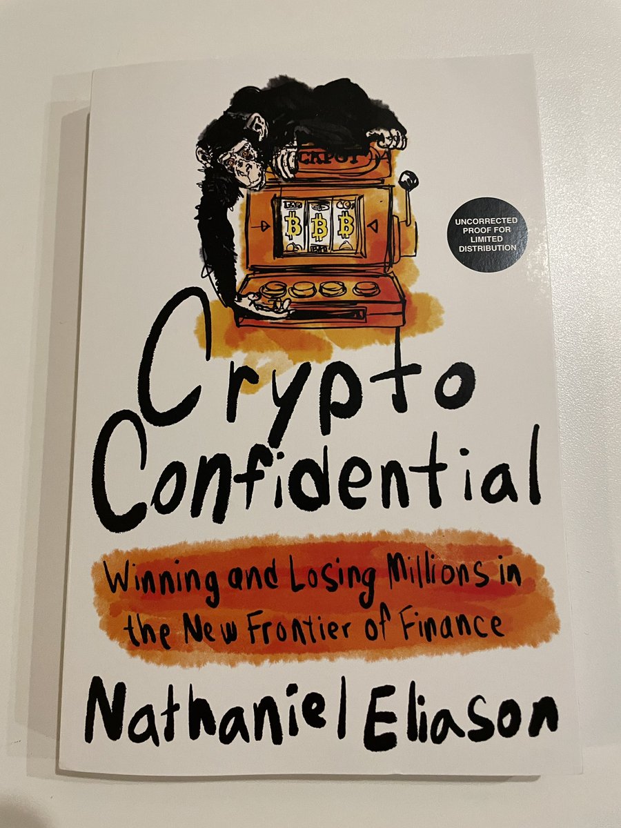 Mind blown. I knew @nateliason went deep down the crypto rabbit hole over the past few years but I had no idea how deep that hole went. Excited to read more of your future books Nat!