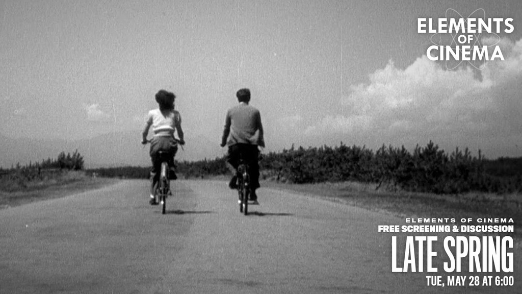 Next Week • Film Critic Jake Mulligan will join us Tue, May 28 for our free Elements of Cinema screening of LATE SPRING, Yasujirō Ozu’s poignant tale of love and loss in postwar Japan. This event is free and open to all. Learn more at brattlefilm.org/movies/element… @janusfilms