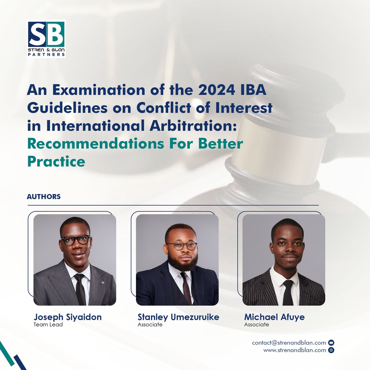 In February 2024, The International Bar Association ( IBA) released the most recent version of the IBA Guidelines on Conflicts of Interest in International Arbitration. The 2024 IBA Guidelines are the product of over a year of broad public consultations and surveys conducted at