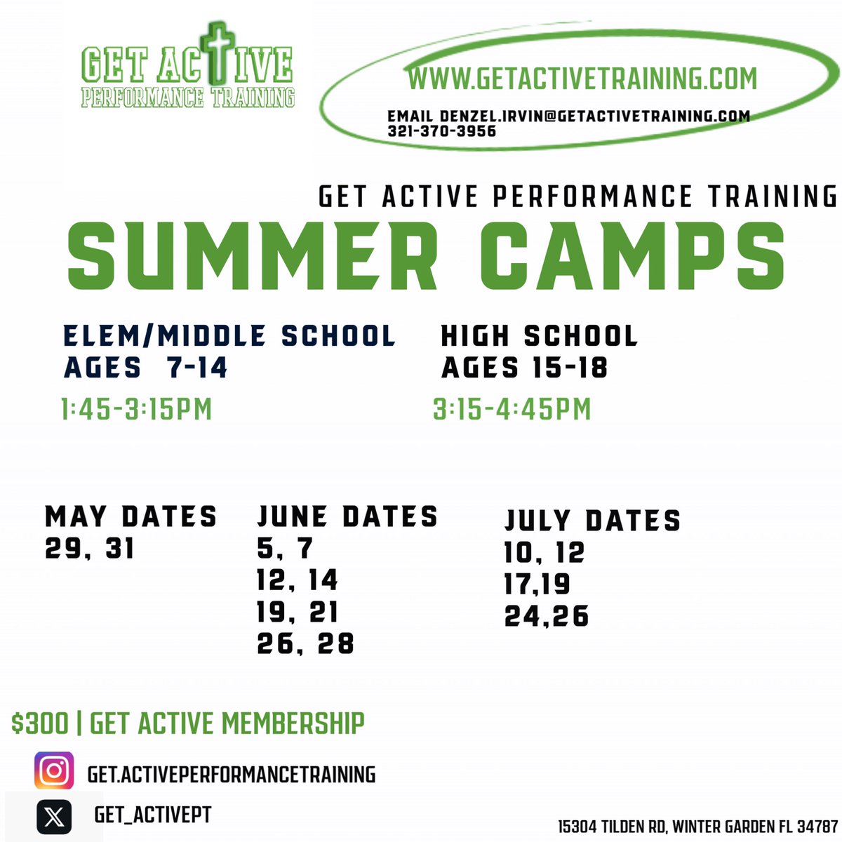 Summer is here! GET ACTIVE OR GET LEFT! 🔋 Let’s work!