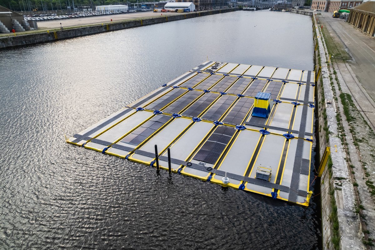 DMEC (@dmec_nl) on Twitter photo As a major milestone for the <a href="/eu_scores/">EU-SCORES</a> project,
<a href="/oceans_ofenergy/">Oceans of Energy</a> has successfully initiated the North Sea Three (#NS3) offshore solar farm in Belgium with its in-port assembly. For more updates: euscores.eu/#news <a href="/HorizonEU/">Horizon Europe 🇪🇺</a> #oceansofenergy #offshoresolar As a major milestone for the <a href="/eu_scores/">EU-SCORES</a> project,
<a href="/oceans_ofenergy/">Oceans of Energy</a> has successfully initiated the North Sea Three (#NS3) offshore solar farm in Belgium with its in-port assembly. For more updates: euscores.eu/#news <a href="/HorizonEU/">Horizon Europe 🇪🇺</a> #oceansofenergy #offshoresolar