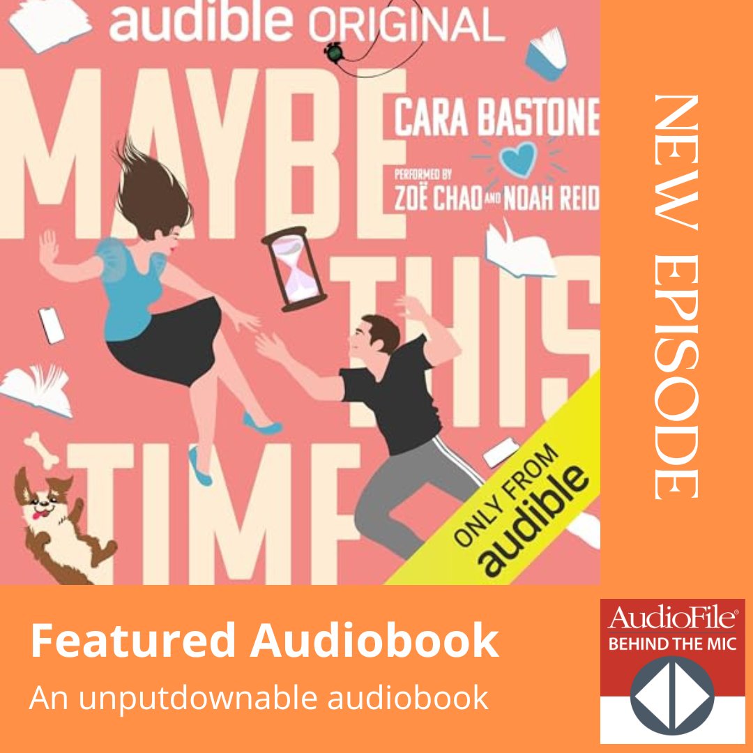 🎧 New Ep: @zoeboompaochao & @olreid bring a delightful goofiness to this time-travel romance. Host Jo Reed and AudioFile’s Emily Connelly discuss the fun and talent that goes into @CaraBastone’s latest full-cast romance. @audible_com bit.ly/AFMpodcast
