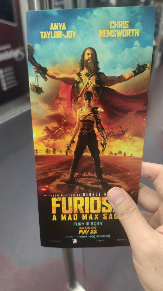 Life_Formation6's tweet image. เมามันส์หูดับตับไหม้!!!
ระเบิดภูเขา เผาโรงงานน้ำมัน
ปู่จอร์จเก๋าจัดเก๋าจริง
แอ็คชั่นแบบ Old School ของแทร่!!!
ดูใน I-MAX เอาให้โลกไม่ลืมไปเลย

เสียดายบทและความต่อเนื่องมีความกระโดดเล็กๆ น้อยๆ แต่มองข้ามไปได้แหละ
4.5/5
#Furiosa #ฟูริโอช่า
#madmax