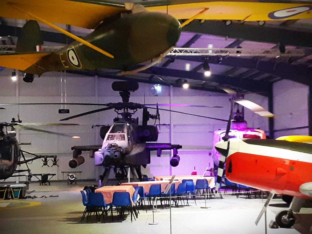 Not a bad place to eat your sandwiches!  If you would like to find out more about school trips at the  Army Flying museum please get in touch at at education@armyflying.com 
@armyflying @kidsinmuseums  #schooltrip