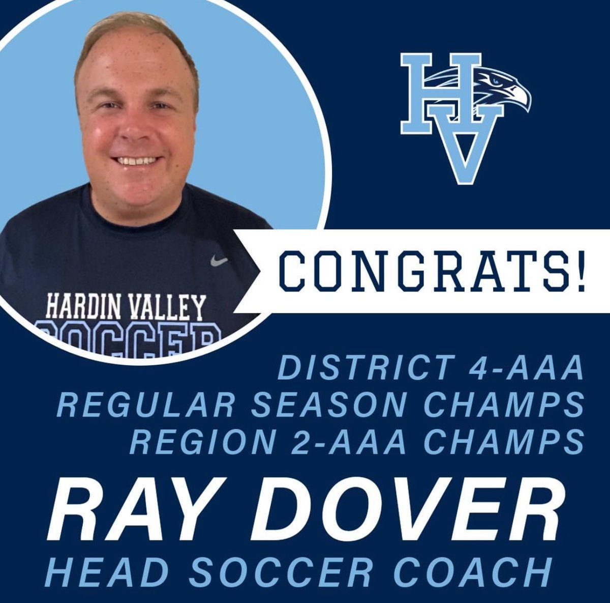 ⚽️⚽️⚽️Congratulations to Coach Ray Dover and the boys soccer team on a tremendous season! This is Coach Dover’s first season at HVA, and we are so glad he is here in the Valley and are excited for what the future holds for our soccer program!