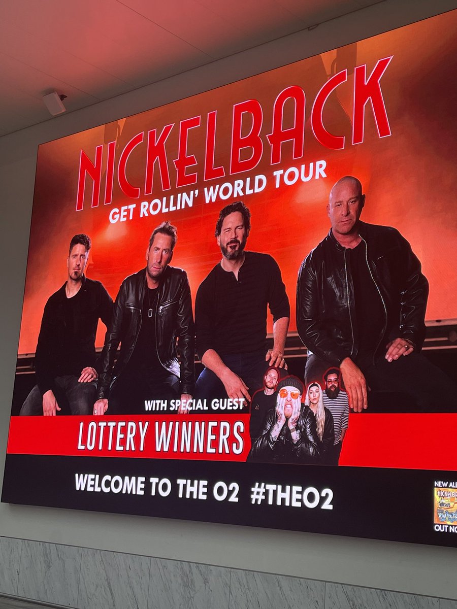 Nickelback4life's tweet photo. Aaaaaaaah so excited!!! @Nickelback https://t.co/VHj0t53uE2