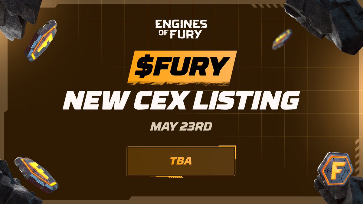 NEW $FURY CEX LISTING IS COMING IN HOT 🔥

Reveal tomorrow, any guesses which CEX❓