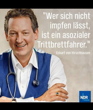 Einer der übelsten und korruptesten Fernsehschwurbler, der sogenannte Arzt Eckart von #Hirschhausen, macht sich aus dem Staub. Zum ersten Mal gibt er nicht nur eine gefühlte Wahrheit von sich: 'Es ist auch mal gut'.  Gut so. Noch besser: wenn ihm Typen wie #Hayali bis #Lesch