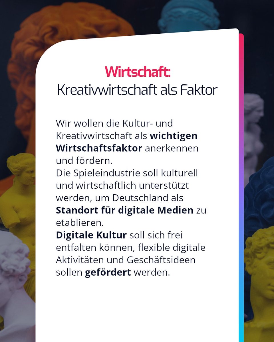 Wir lieben die Vielfalt der Kulturen 🥳
Alle kulturen Bereiche werden durch die Vielfalt verschiedenster Einflüsse bereichert, erweitert und weiter entwickelt.

#CulturalDiversity Culture Diversity Kultur Vielfalt Zusammenhalt Gesellschaft
PdH PdH4Europe EUWahl
NeuerPolitikstil