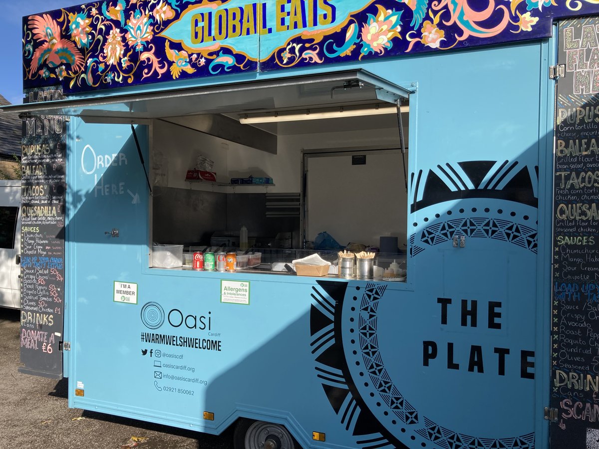 It’s food truck reopening week! Who's excited? 🤩 Drop by for some delicious street food every week day starting this Friday 24th May 12-2:30 pm in the Oasis car park. We’ll be here, rain or shine! 🥙