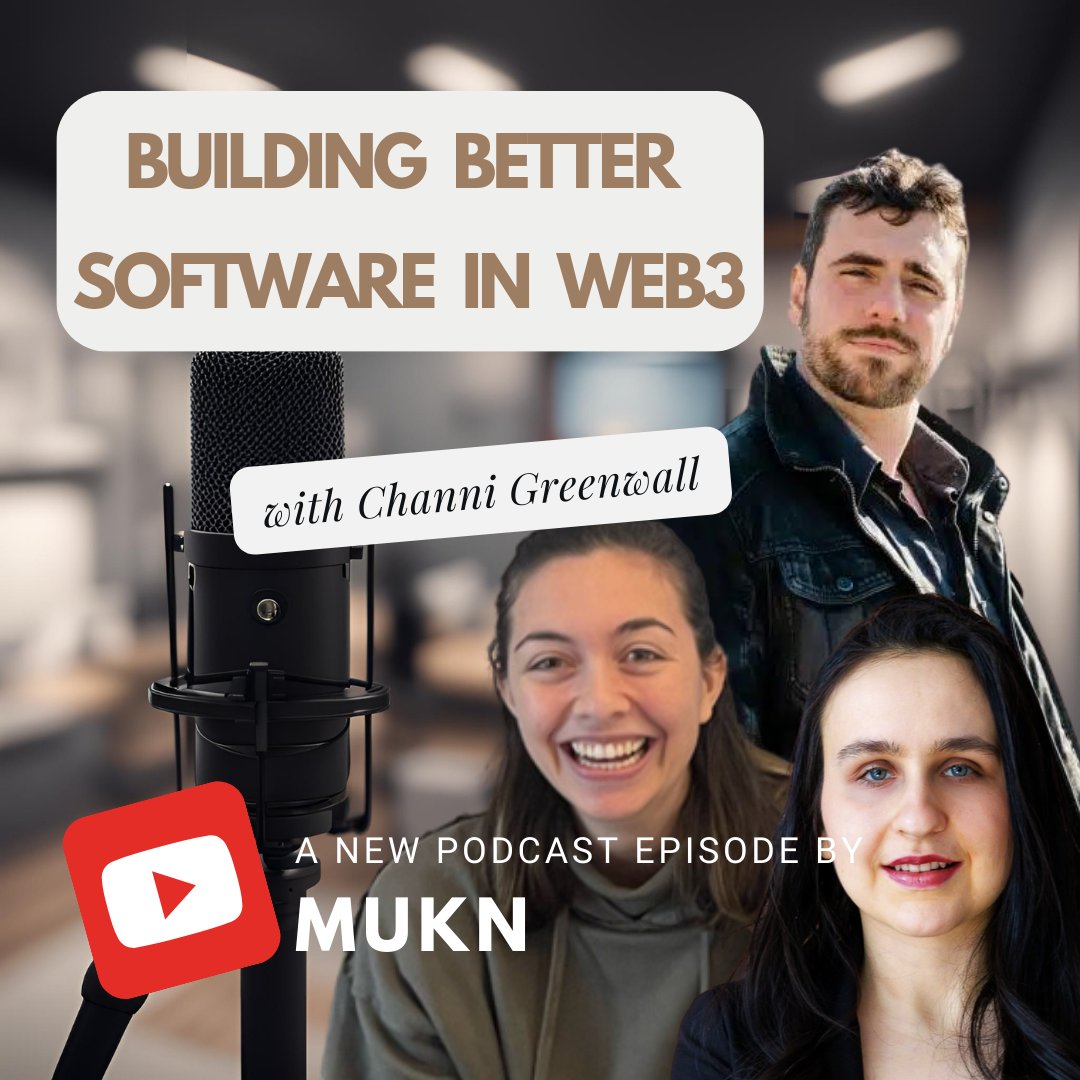 🔊 Our latest podcast features a deep dive into building safer software in Web3 with @ChanniGreenwall from @Olympix_ai. 🌐💡 Tune in to hear expert insights to enhancing security in the Web3 space! 👉 loom.ly/tIgGCaU

#Web3 #SoftwareSecurity #Olympix #TechTalk