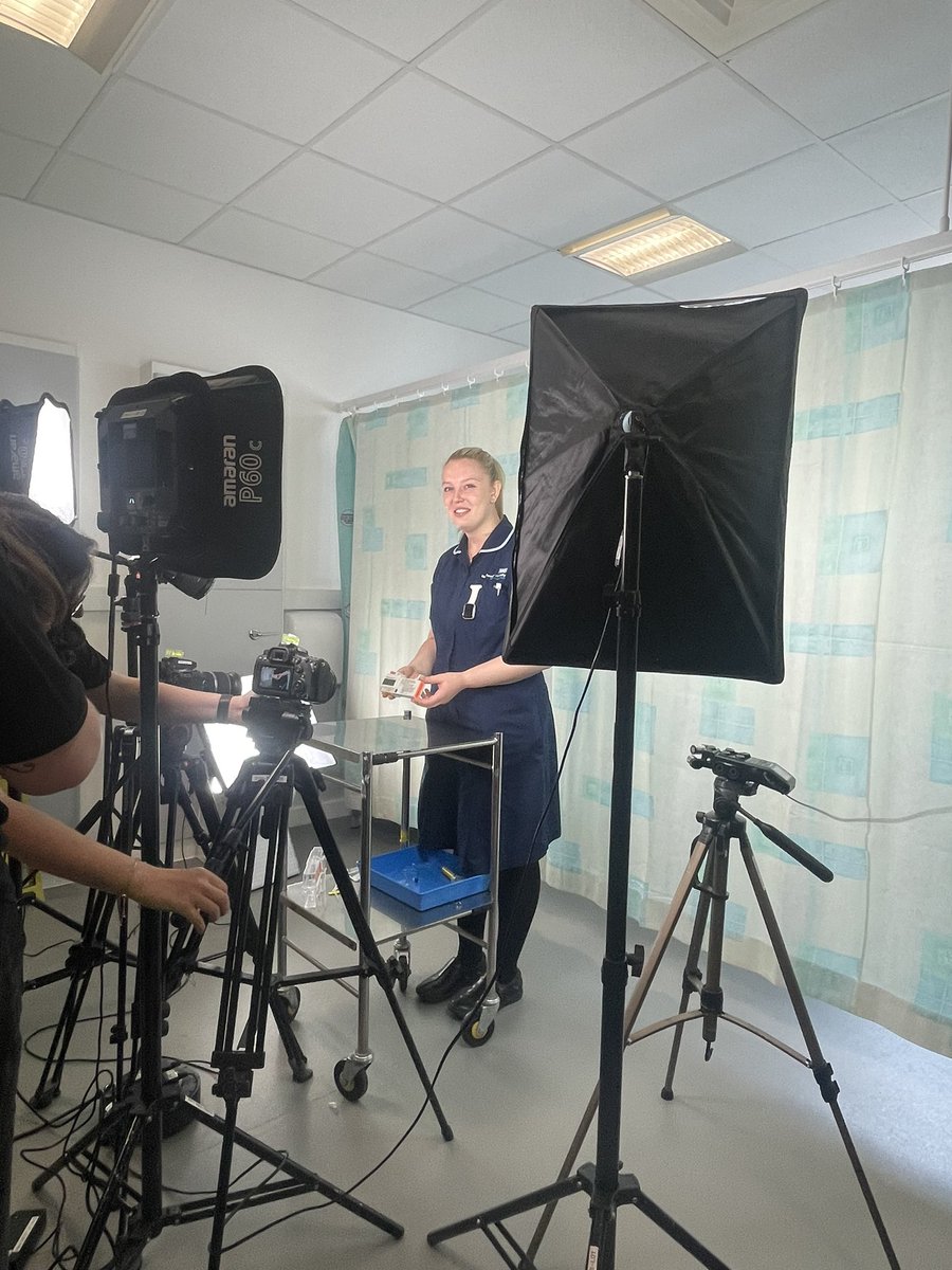 Today we have been filming something very exciting! A guide on syringe pump set up for our enhanced symptom module we are developing 🎥 <a href="/paulawooparr/">paulakp</a> <a href="/ginamorgan_98/">Gina Morgan</a> <a href="/nurseneave/">Neave Dent</a> <a href="/NmghSpct/">NMGH-SPCT</a> <a href="/SPCTWythenshawe/">Supportive and Palliative Care Team @Wythenshawe</a> <a href="/sazren/">Sara Renwick</a> <a href="/SueHeatley2/">Sue Heatley</a>