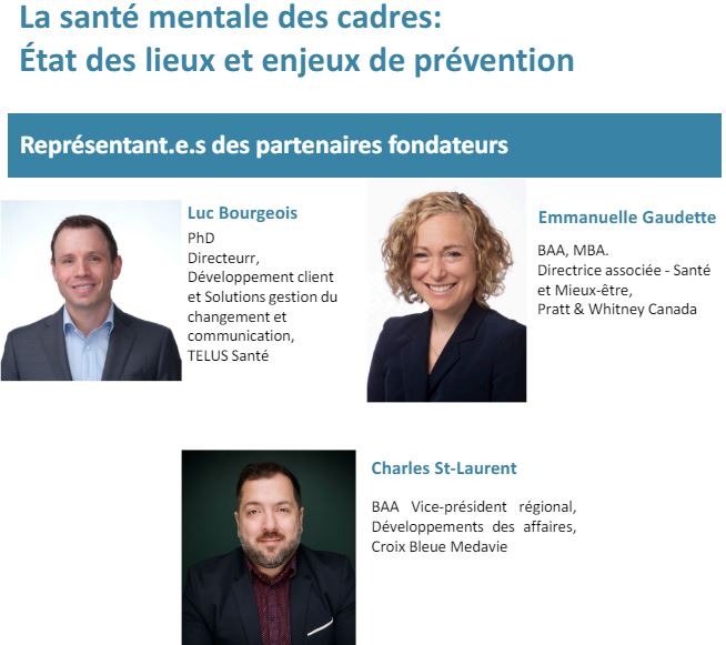 31 mai Atelier OSMET 2024 un événement unique sur La #santémentale des #cadres: États des lieux et enjeux de la #prévention. Merci à nos partenaires <a href="/TELUSSante/">TELUS Santé</a>  <a href="/CBMedavie/">Croix Bleue Medavie</a>  <a href="/prattandwhitney/">Pratt & Whitney</a>  <a href="/cresp_sante/">CReSP - Centre de recherche en santé publique</a>  pour leur soutien! Pour s'inscrire 👉osmet.umontreal.ca/projets/atelie…