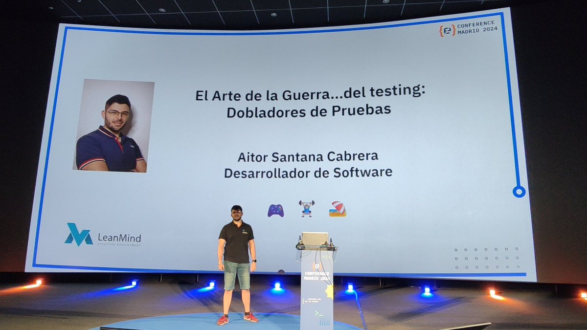 Gran charla de <a href="/AitorSCI/">Aitor Santana Cabrera</a> de <a href="/leanfulness_es/">Lean Mind</a> en  #CodemotionMadrid24 me ha encantado y lo ha hecho genial, ha sabido llegar y darlo todo.