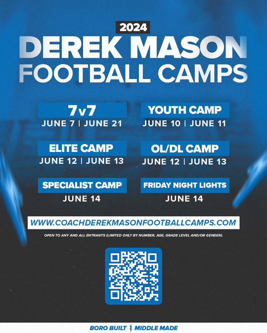 Great opportunity to show up and show out in the Boro! @MT_FB 
#BoroBuiltMiddleMade