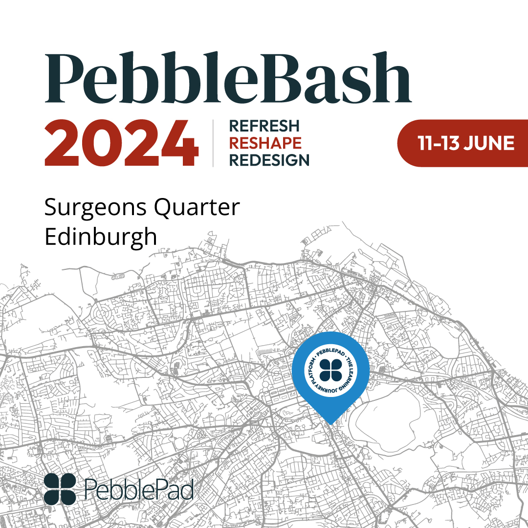 PebblePad's tweet image. #PebbleBash2024 countdown is on  🔵

Discover #Edinburgh, as we invite you to join us in commemorating our 20th anniversary. 🎂

Find out more about the event and registration 🔗 hubs.ly/Q02xxZkS0

#VisitEdinburgh #TeachingAndLearningConference