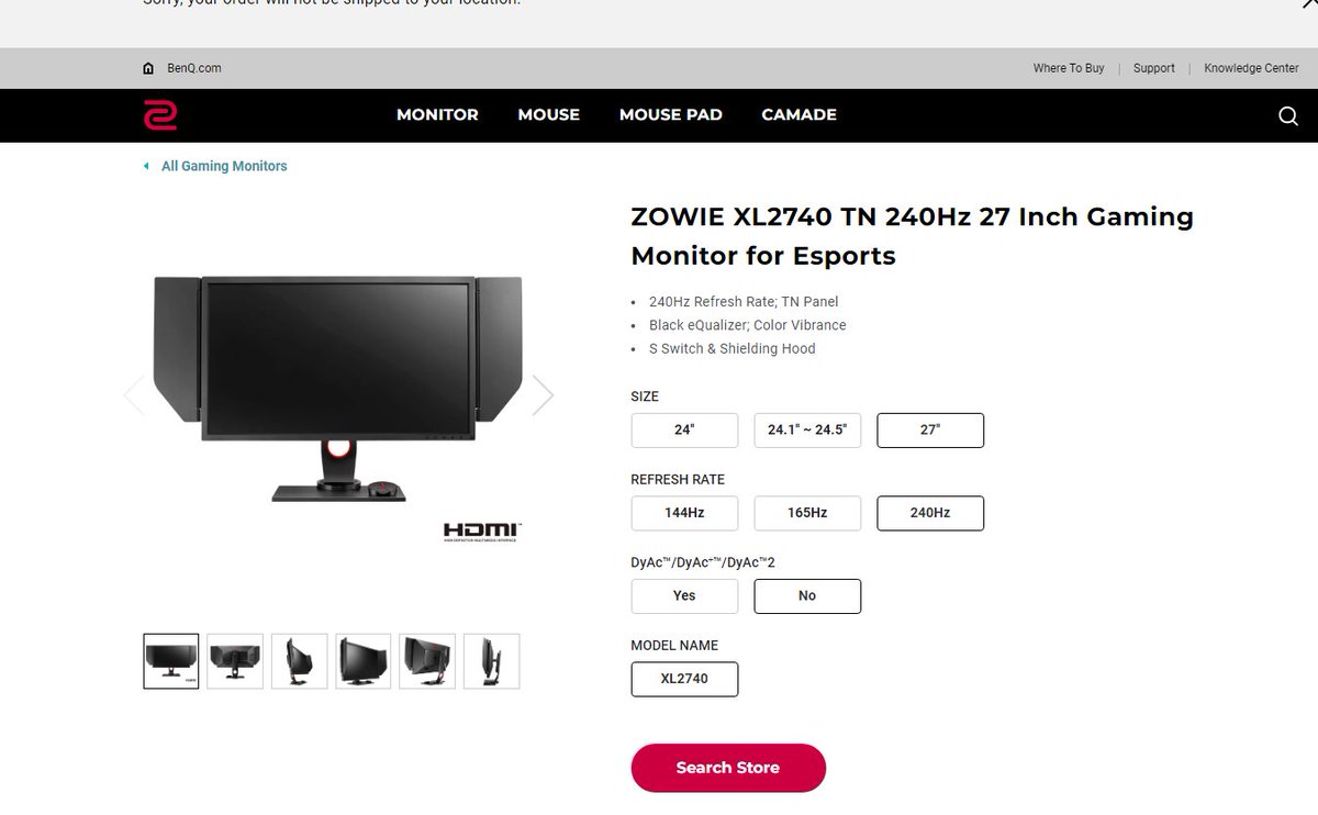 OdayFps's tweet image. Benq xl2740 240hz for sale
استعمال 5 ايام
ضمان 3سنين