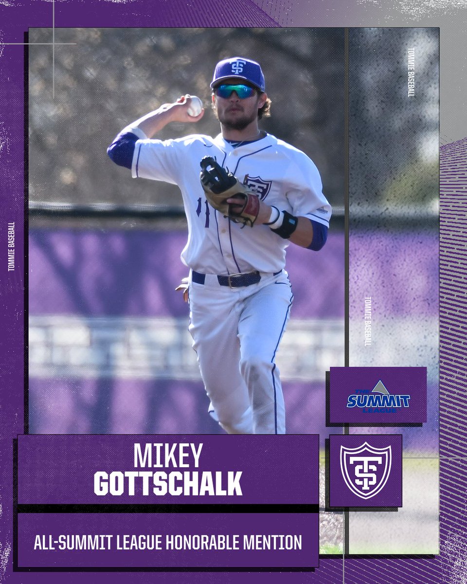 𝘼𝙡𝙡-𝙎𝙪𝙢𝙢𝙞𝙩 𝙇𝙚𝙖𝙜𝙪𝙚 𝙃𝙤𝙣𝙤𝙧𝙖𝙗𝙡𝙚 𝙈𝙚𝙣𝙩𝙞𝙤𝙣

➡️ Played and started in all 46 games this season
➡️ .305 batting average, .436 on-base pct. in league play

<a href="/Mikey2188/">Michael Gottschalk</a> 

#RollToms