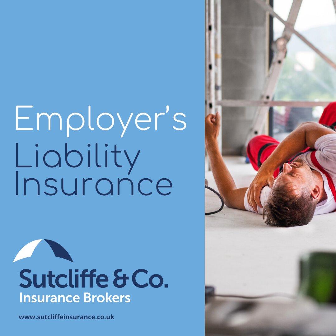 Employer’s Liability Insurance from @sutcliffeCo All employers must maintain employer’s liability insurance to cover them should an employee suffer a work related injury or disease. Find out more info here: sutcliffeinsurance.co.uk/all-insurance-… #EmployersLiability #WorcestershireHour #Ad